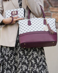 MKF Collection Saylor Tote and matching Wallet