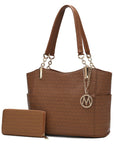 MKF Collection Savannah  Tote Bag and Wallet