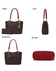 MKF Collection Savannah  Tote Bag and Wallet