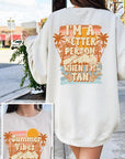 Summer Vibes Graphic Fleece Sweatshirts