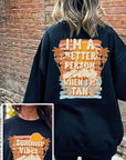 Summer Vibes Graphic Fleece Sweatshirts