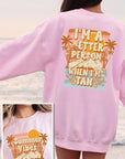 Summer Vibes Graphic Fleece Sweatshirts