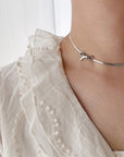 Bowknot Choker Necklace