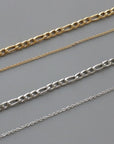 Double layer Figaro Chain Necklace