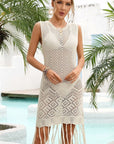 Linnie Openwork Cover-up Dress