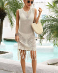 Linnie Openwork Cover-up Dress