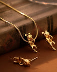 Movable Kitty Necklace