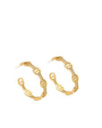 Zircon Hoop Earring