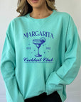 Margarita Cocktail Club Comfort Wash Sweatshirt