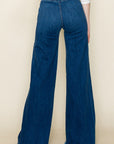 O2 Denim Wide Leg Denim Pants