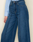 O2 Denim Wide Leg Denim Pants