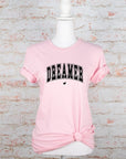 PLUS Distressed Dreamer Bella Canvas Graphic Tee