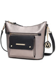 MKF Collection Serenity Color Block Crossbody Bag