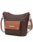 MKF Collection Serenity Color Block Crossbody Bag