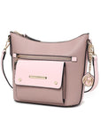 MKF Collection Serenity Color Block Crossbody Bag