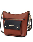 MKF Collection Serenity Color Block Crossbody Bag