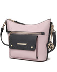 MKF Collection Serenity Color Block Crossbody Bag