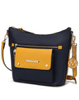 MKF Collection Serenity Color Block Crossbody Bag