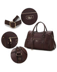 MKF Collection Patricia Vegan Leather Duffle Bag