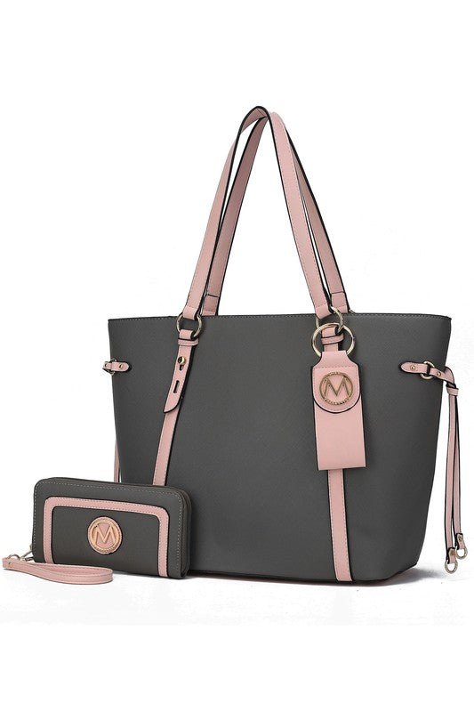 MKF Collection Tote with Wallet &amp; Detachable Set