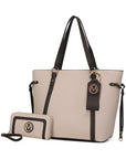 MKF Collection Tote with Wallet & Detachable Set