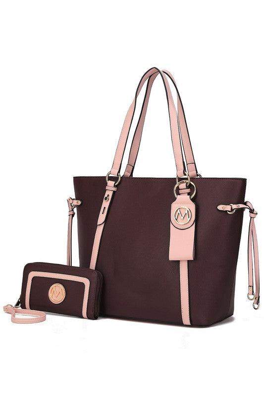 MKF Collection Tote with Wallet &amp; Detachable Set