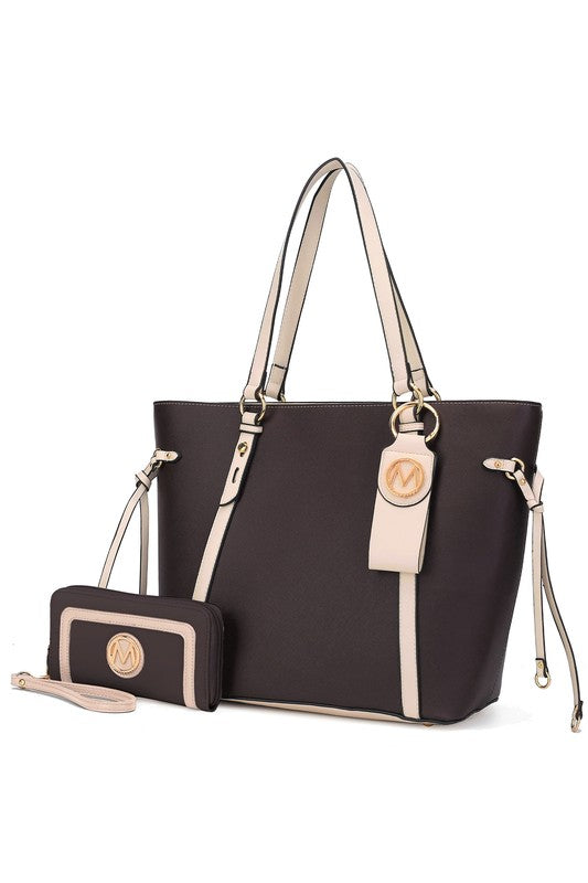 MKF Collection Tote with Wallet &amp; Detachable Set