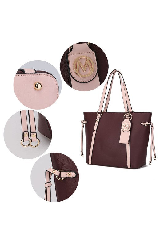 MKF Collection Tote with Wallet &amp; Detachable Set