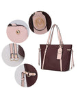 MKF Collection Tote with Wallet & Detachable Set