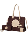 MKF Collection Louise Tote and Wallet Set