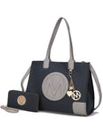 MKF Collection Louise Tote and Wallet Set