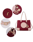 MKF Collection Louise Tote and Wallet Set