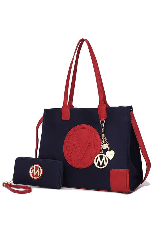 MKF Collection Louise Tote and Wallet Set