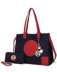 MKF Collection Louise Tote and Wallet Set