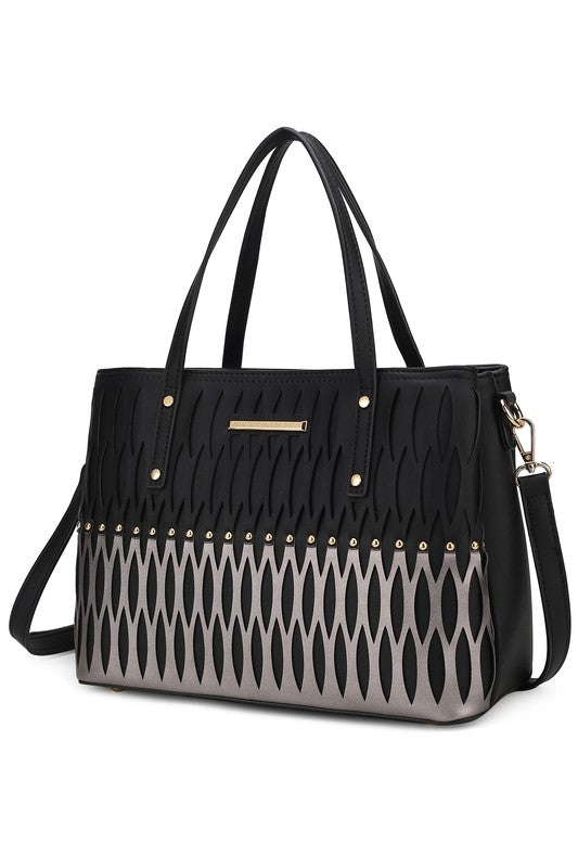 MKF Collection Quinn Triple  Tote Bag