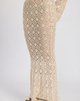 Emory Park Mermaid Maxi Crochet Skirt