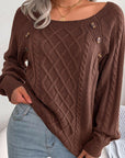 Square Neck Sweater