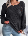 Square Neck Sweater