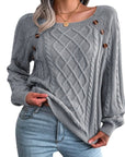 Square Neck Sweater