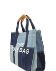 The Tote Denim Crossbody Bag