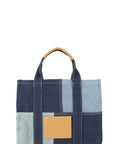 The Tote Denim Crossbody Bag