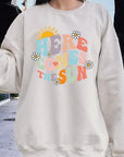 Here Comes The Sun Graphic Fleece Sweatshirts