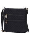 MKF Collection Lainey Quilted Cotton Crossbody Bag