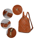 MKF Collection Hayden with Studs Women's Backpack