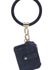 MKF Collection  Vegan Leather Bracelet Keychain