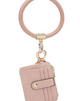 MKF Collection  Vegan Leather Bracelet Keychain