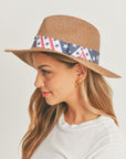 American Flag Sun Hat