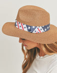 American Flag Sun Hat