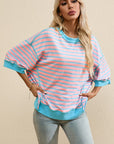 Women Fashion T Shirt Solid Casual Basic Tops