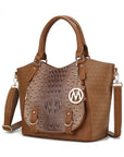 MKF Collection Jacqueline Signature Satchel Bag